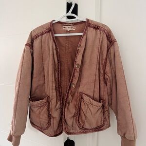 Free people quilted jacket